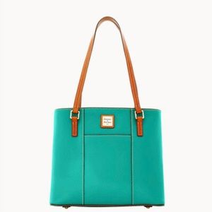 Dooney & Bourke Pebble Grain Small Lexington Purse. Color is Spearmint.